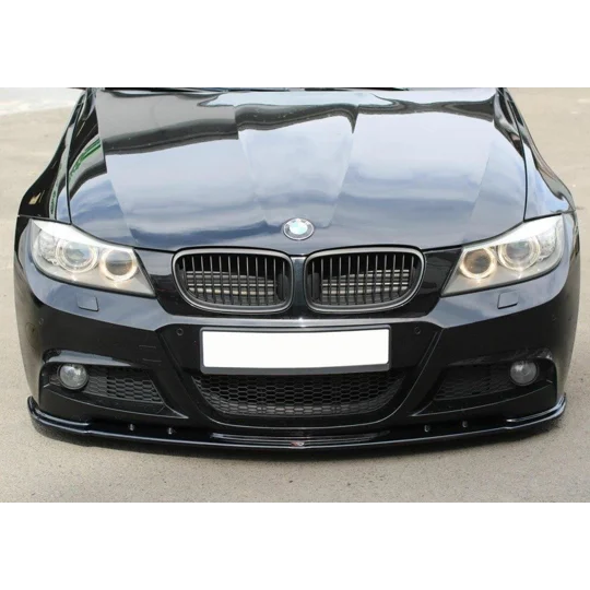 BMW E90 /91 3 Series Models Maxton Front Bumper Splitter/Lip Plastic