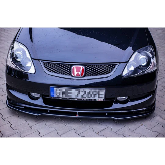 HONDA CIVIC EP3 (MK7) TYPE-R/S FACELIFT MAXTON Front Bumper Lip Spoiler Splitter