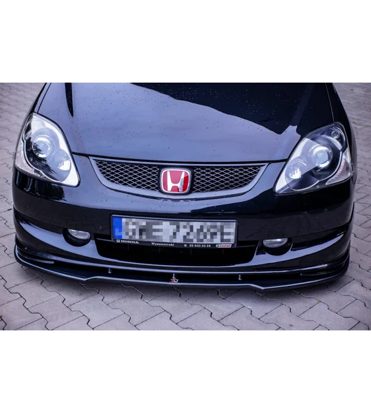 HONDA CIVIC EP3 (MK7) TYPE-R/S FACELIFT MAXTON Front Bumper Lip Spoiler Splitter