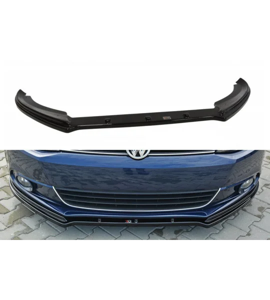 VW Jetta MK6 VI Yrs 2011 - 2014 Maxton Front Bumper Lip Diffuser