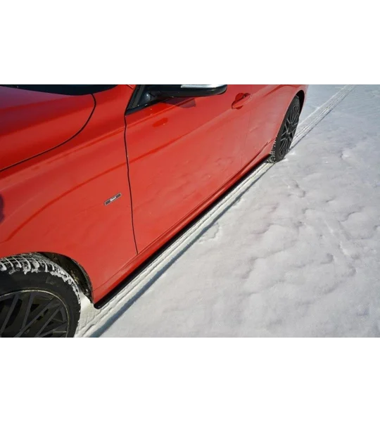 BMW F30 3 Series SE Models, Maxton Rear Bumper Splitter/Lip Plastic Spats