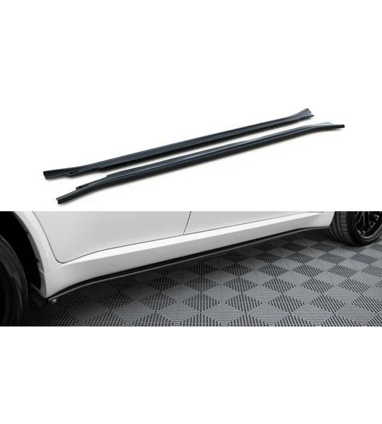 BMW X5 E70 M Sport Maxton Design Sideskirts Diffusers Plastic