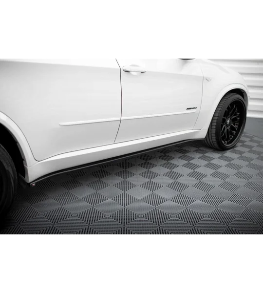 BMW X5 E70 M Sport Maxton Design Sideskirts Diffusers Plastic