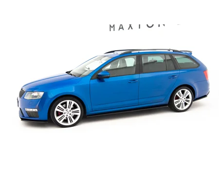 Skoda Octavia RS Hatchback / Combi Mk3 / Mk3 FaceliftMaxton Sideskirts Diffusers