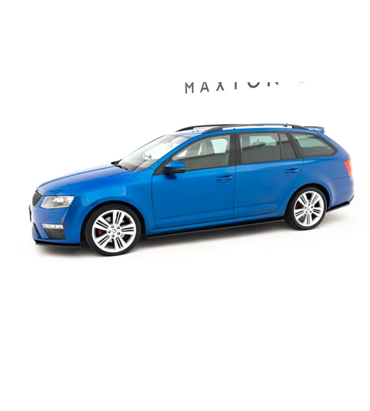 Skoda Octavia RS Hatchback / Combi Mk3 / Mk3 FaceliftMaxton Sideskirts Diffusers