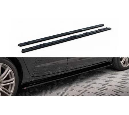 Audi A6 C7 Yrs 12 - on MAXTON Sideskirt Extensions Diffusers Splitters