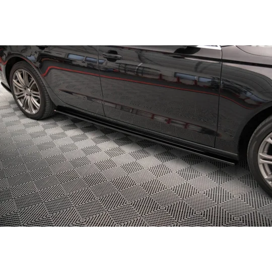 Audi A6 C7 Yrs 12 - on MAXTON Sideskirt Extensions Diffusers Splitters