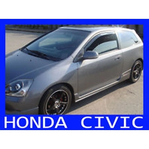 Honda Civic EP3 EP2 Yrs 01-05 3DR Brand New Heko 2 Piece Wind Deflectors 17115