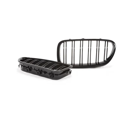 BMW F10 F11 5 Series & Estate Yrs 11-16 Gloss Black Kidney Bonnet Grills