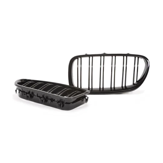BMW F10 F11 5 Series & Estate Yrs 11-16 Gloss Black Kidney Bonnet Grills