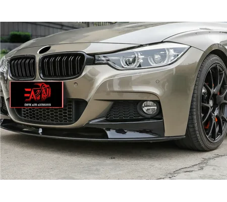 BMW 3 series F30 Yrs 11- M PERFORMANCE Front Bumper & M Performance Lip Plastic