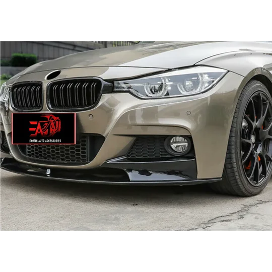 BMW 3 series F30 Yrs 11- M PERFORMANCE Front Bumper & M Performance Lip Plastic