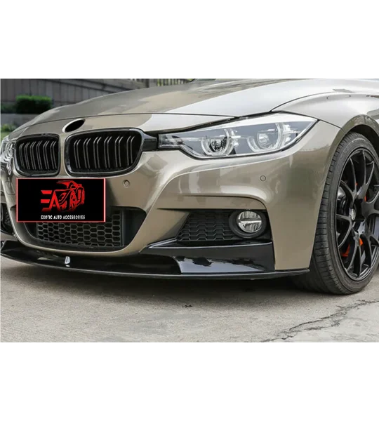 BMW 3 series F30 Yrs 11- M PERFORMANCE Front Bumper & M Performance Lip Plastic