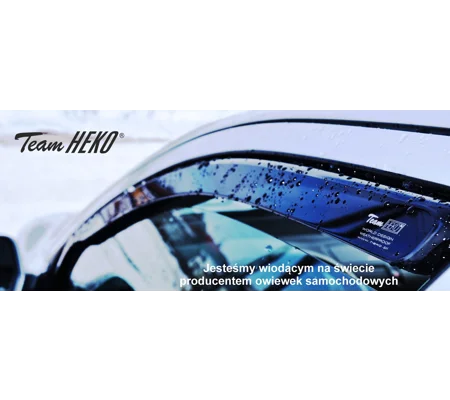 HONDA Civic VI 1995-2001 5d liftback/kombi 3DR Brand New Heko 2 Piece Wind Deflectors
