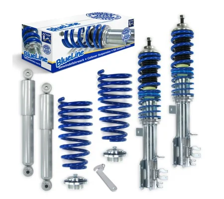 Fiat 500 / Abarth Type 312 1.2 8V, 1.3, 1.4 16V, JOM Blueline Coilovers Suspension Kit