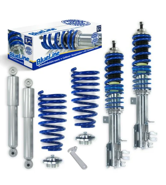Fiat 500 / Abarth Type 312 1.2 8V, 1.3, 1.4 16V, JOM Blueline Coilovers Suspension Kit