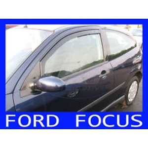 Ford Focus Mk II 2 3Dr Yrs 04-09 Brand New Heko 2 Piece Wind Deflectors 15228