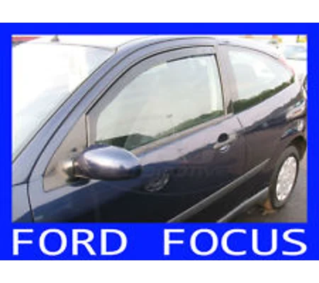 Ford Focus Mk II 2 3Dr Yrs 04-09 Brand New Heko 2 Piece Wind Deflectors 15228