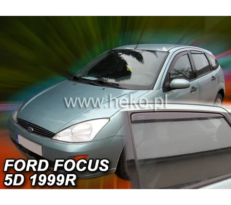 Ford Focus 4DR 98-05r Brand New Heko 4 Piece Wind Deflectors 15241