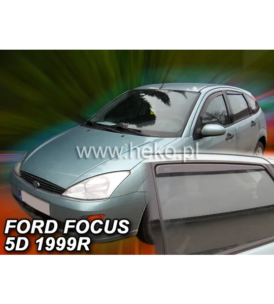Ford Focus 4DR 98-05r Brand New Heko 4 Piece Wind Deflectors 15241
