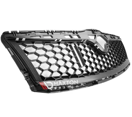 SKODA OCTAVIA / OCTAVIA RS MK2 FL MAXTON HONEYCOMB FRONT GRILL