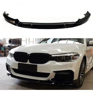 BMW 5 Series G30 2017 on M Perf Look Front Bumper Lip Plastic