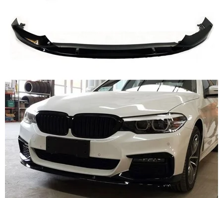 BMW 5 Series G30 2017 on M Perf Look Front Bumper Lip Plastic