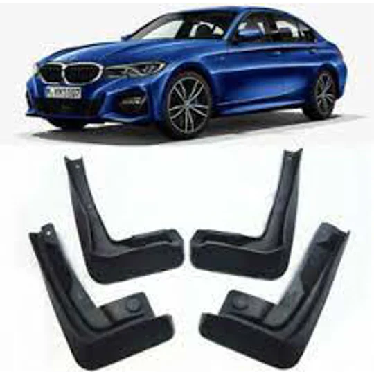 BMW G20 3 Series Yrs 2018 4pc Set Fitted Moulded Mudflaps