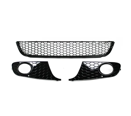 VW Golf 6 VI Yrs 08-12 Honeycomb Gti Lower Bumper Grills