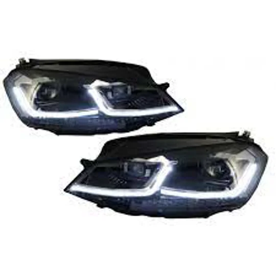 VW Golf 7 VII 2012-2017 Golf 7.5 GTD GTI Look LED Flowing Dynamic Sequential Turning Lights RHD