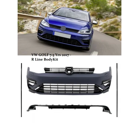 VW Golf Mk 7.5 VII Yrs 17-20 R Line Bodykit