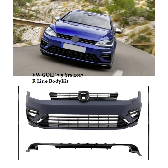 VW Golf Mk 7.5 VII Yrs 17-20 R Line Bodykit