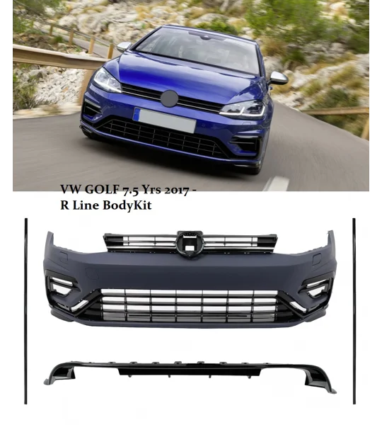 VW Golf Mk 7.5 VII Yrs 17-20 R Line Bodykit