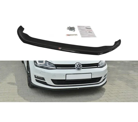 VW Golf MK 7 VII Yrs 12-17 Standard Front Bumper Lip Splitter Maxton