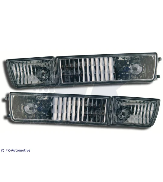 VW GOLF MK3 & Vento Yrs 92 - 97 Front Foglight Kit, Incl Indicators & Sidelights Crystal