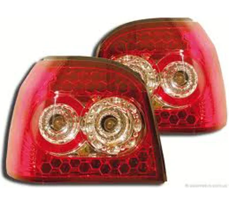VW GOLF MK3 Yrs 92 - 98 Crytstal LED Tail lights Rear E marked