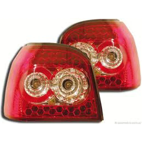 BMW 3 Series E46 Saloon Facelift 01-03 Set 4pcs led Taillights Smoked/red