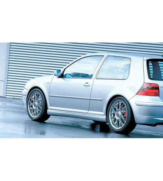VW Golf MK 4 4 DR Yrs 98-04 Anniversary Style Plastic Side Skirts