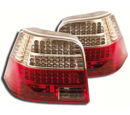 VW GOLF MK4 Yrs 98 - 04 Crystal LED Tail lights Rear E marked