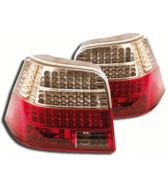 VW GOLF MK4 Yrs 98 - 04 Crystal LED Tail lights Rear E marked