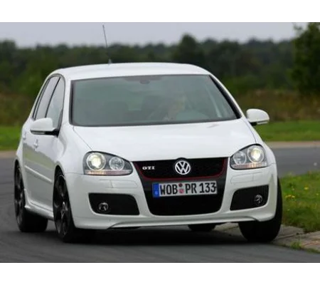 VW GOLF MK 5 V Yrs 04-09 All Models GTI FULL FRONT BUMPER & Grills PLASTIC