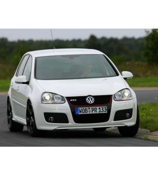 VW GOLF MK 5 V Yrs 04-09 All Models GTI FULL FRONT BUMPER, Grills & FOGLIGHTS PLASTIC