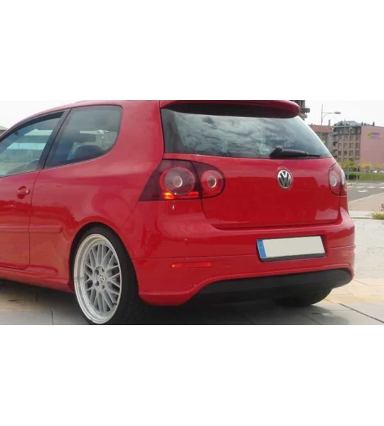 VW Golf MK5 V Yrs 04 - 08 R32 NO EXHAUSTs Rear Bumper Lower Skirt Includes Reflectors
