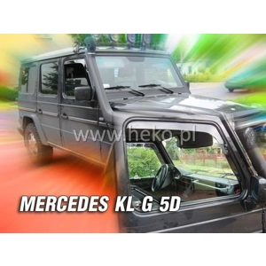 MERCEDES G Wagan II W463 5d 1990-2018 Brand New Heko 2 Piece Wind Deflectors 23273