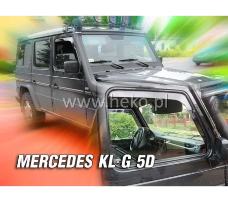 MERCEDES G Wagan II W463 5d 1990-2018 Brand New Heko 2 Piece Wind Deflectors 23273