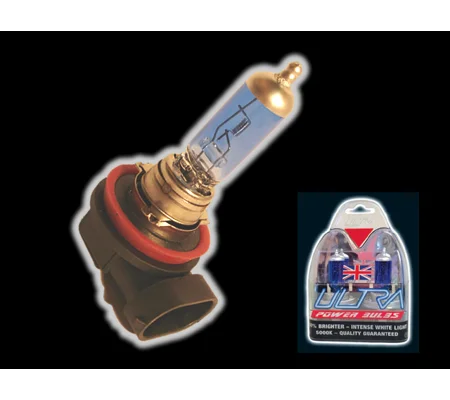 H11 ULTRA POWERBULBS XENON WHITE 5000K Pair