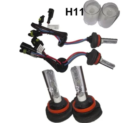 H11 HID REPLACEMENT Bulbs PAIR 6000k 8000K