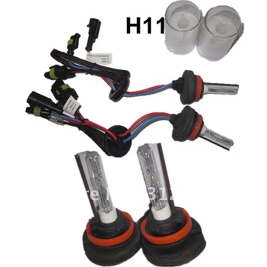 H11 HID REPLACEMENT Bulbs PAIR 6000k 8000K