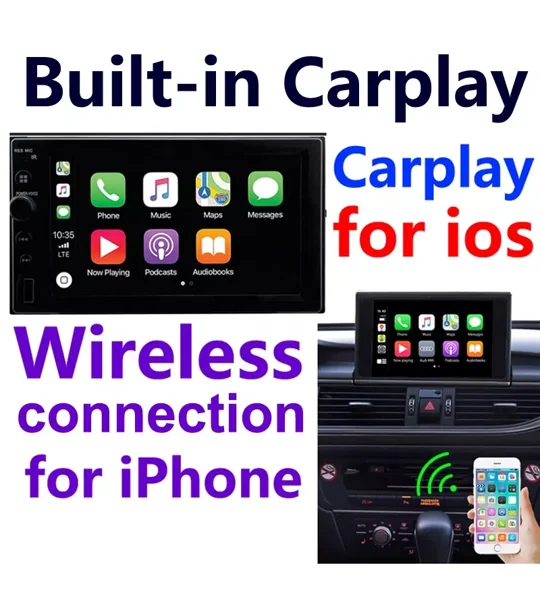 VW Navigation GPS Android Apple CarPlay Bluetooth Golf 5 6 Passat Caddy Skoda