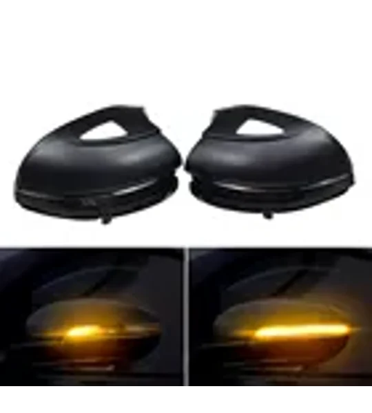 VW LED Dynamic Sequential Mirror Indicator Smoked